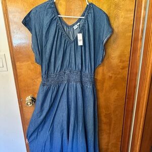 GAP Women's Indigo Maxi Dress